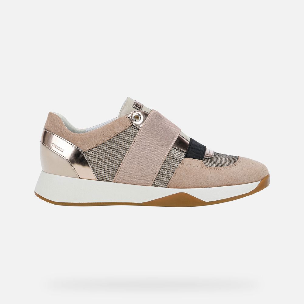 Geox Sneakers Khaki Suzzie - Geox Womens Shoes - BKJZUO912